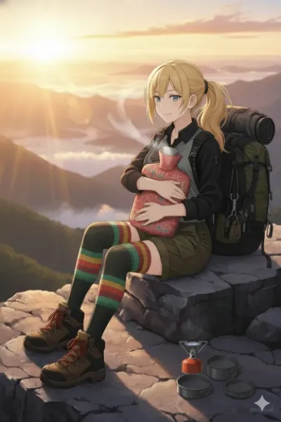 輝け！！ダメ絶対領域！！湯たんぽのぬくもりと共に・・・・・・