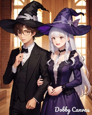 魔法使いカップル