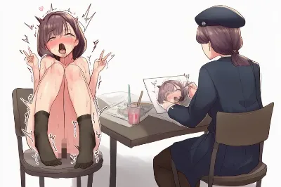 描き終わるまで、イキ続けててね♡