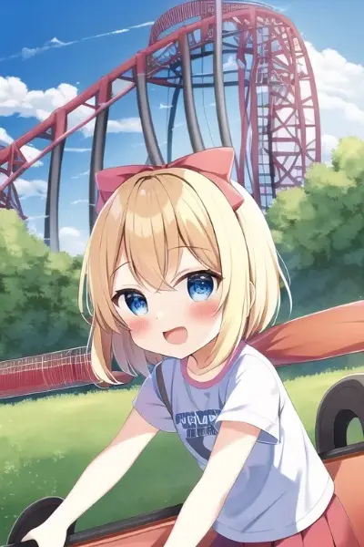 ジェットコースターに乗りたいな