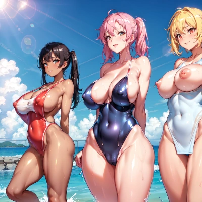 ビーチギャル18（2枚）