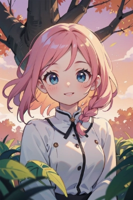 秋の夕暮れ時