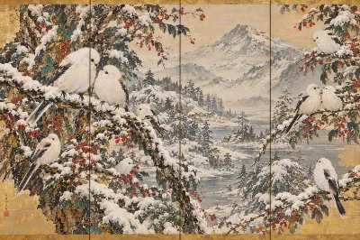 雪の便り