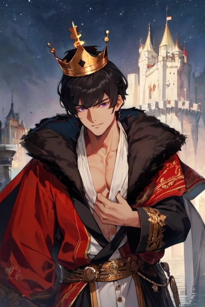 【R15】王冠をかぶった、セクシーな黒髪短髪男性★その3(12枚)