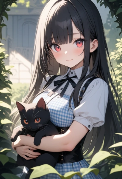 黒い子猫