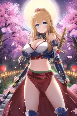 お城のお姫様です。