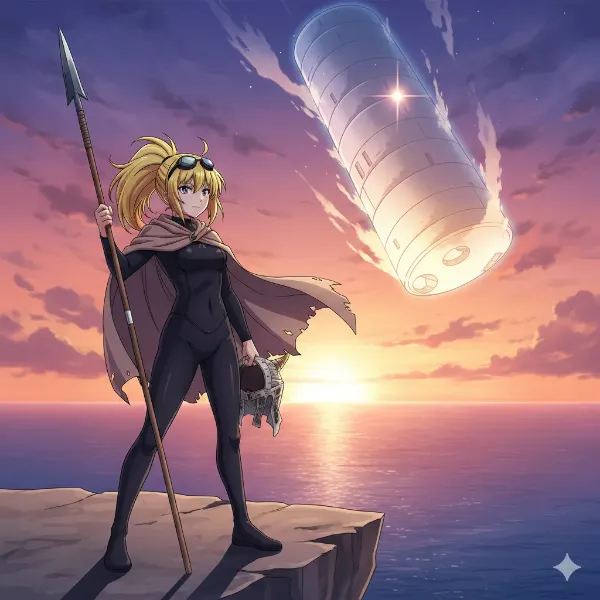 徹夜の末に大海原を見た