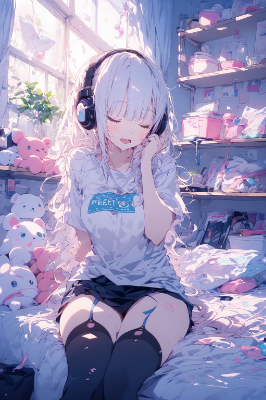 睡眠中のサムネイル