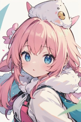 青い目の女の子