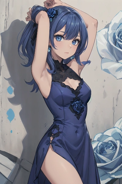 「髪の毛ほどけちゃった～」