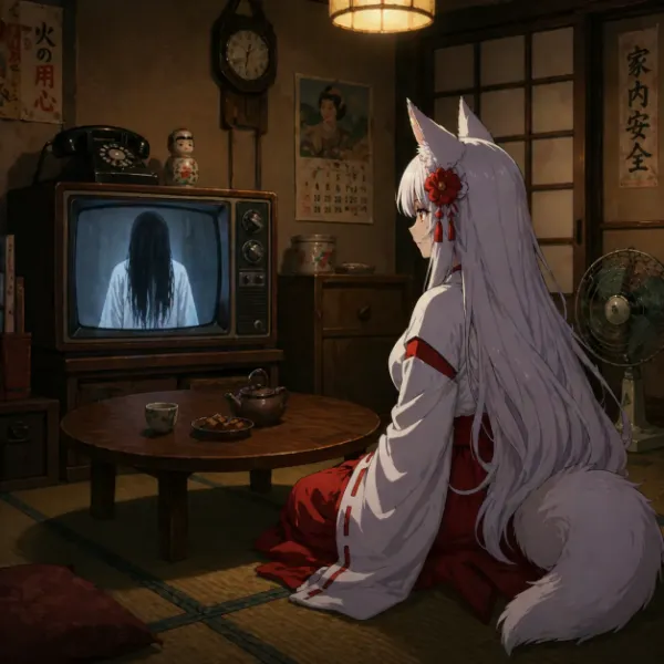 静かな部屋での不気味な夜