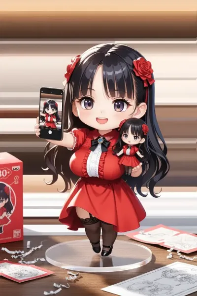 マイフィギュアと自撮り　前編