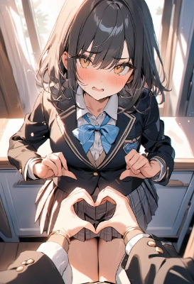 今から手でハート作ｒ……いやお前が作るんかーい！！！