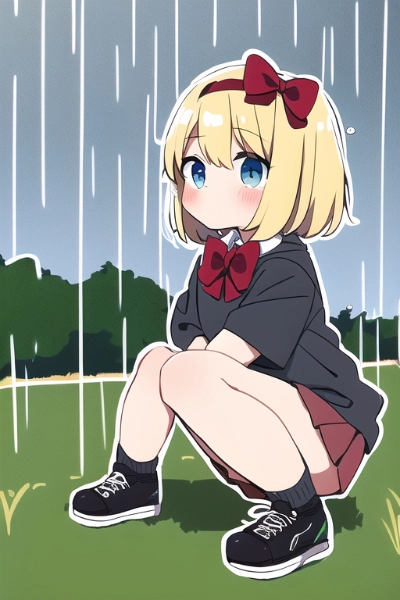 雨だなー