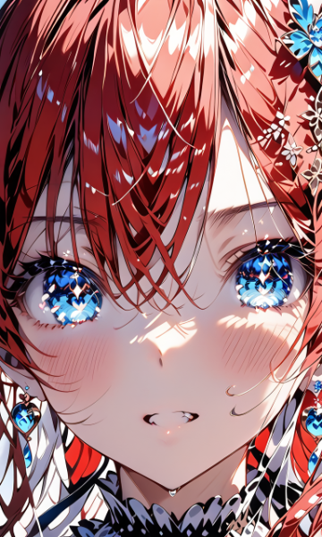 宝石のイヤリング（2枚）