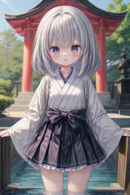 可愛い巫女
