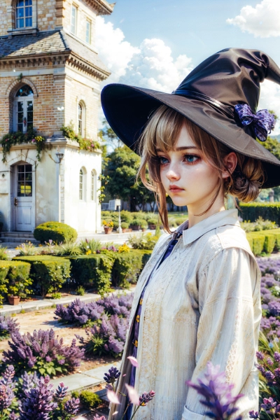 ラベンダーの村\"Lavender Blooming Village\"