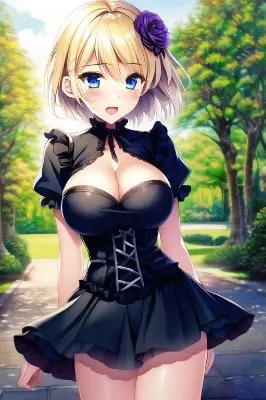 金髪メイドちゃん