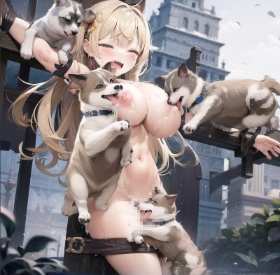 磔拷問　犬