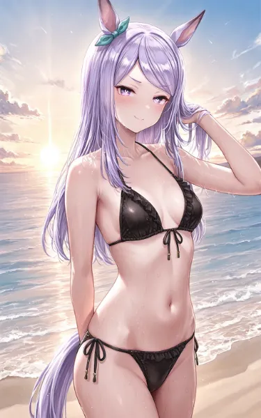 メジロ黒ビキニ④マックイーン