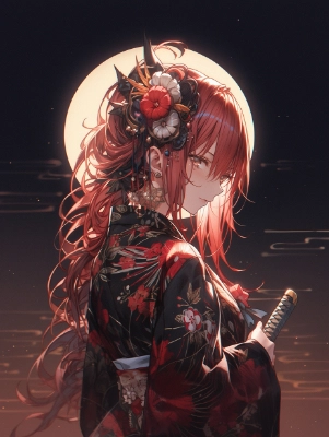 赤い血に染まった日本刀〜SAMURAI〜