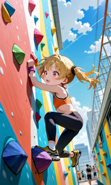 ボルダリングに挑戦