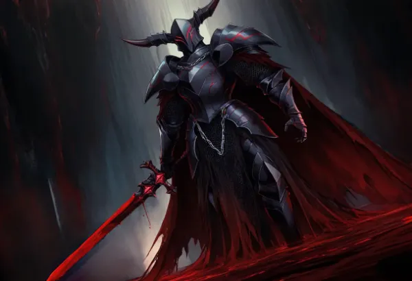 血沼洞の暗黒騎士