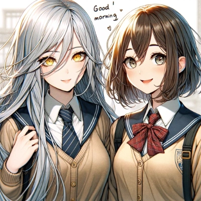 おはよ～