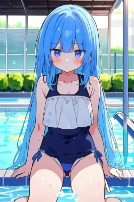 プールサイド