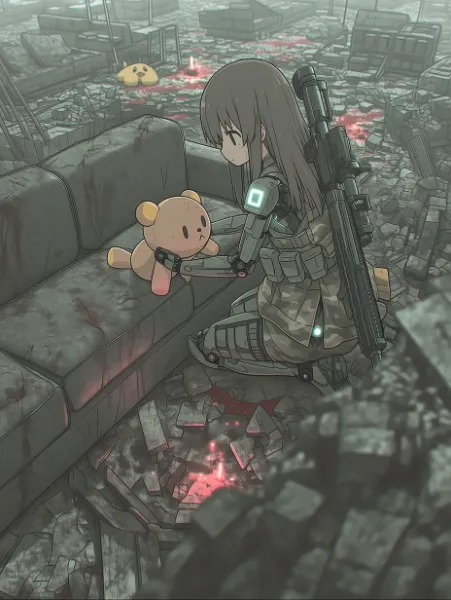 「ブサイクなぬいぐるみね…」