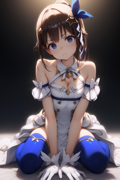 ぺったん座りそらちゃん