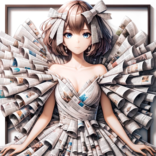 Newspaper Dress