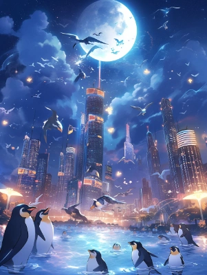 ペンギン都市