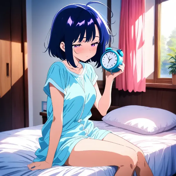 お寝坊メイドさん