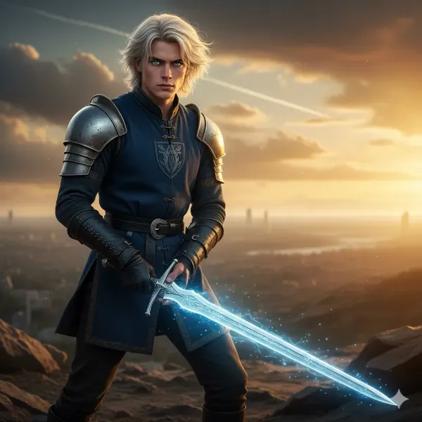 青き剣の守護者と黄昏の誓い