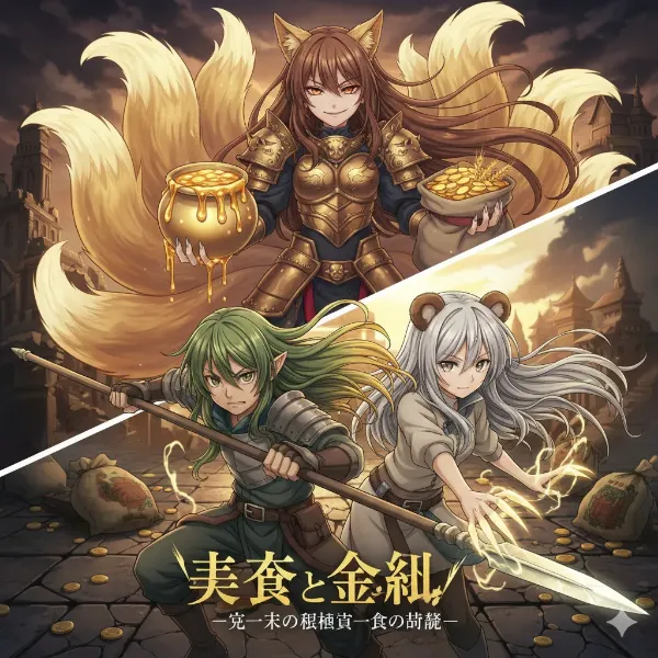 美食とくまと黄金と