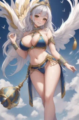偉大なる空の女王シームルグ