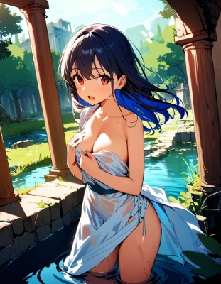 異世界の廃墟で