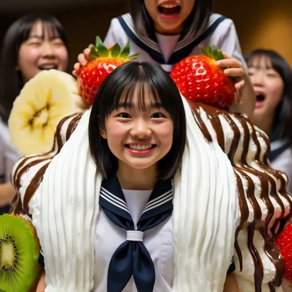 動画・セーラー服パフェ