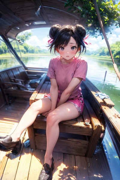 ジャングルクルーズするうちの娘たち（ロリカンフー少女）其之二