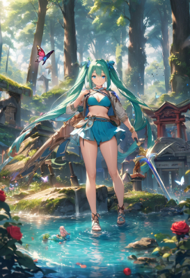 魔法剣士ミク