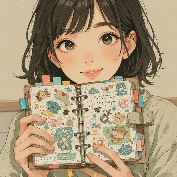 秘密のノートに綴る少女の夢