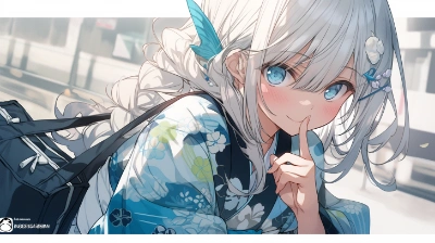 お静かに