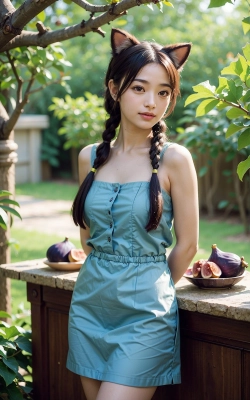 イチジク畑の野ネズミ