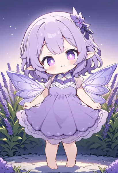 ラベンダーの妖精