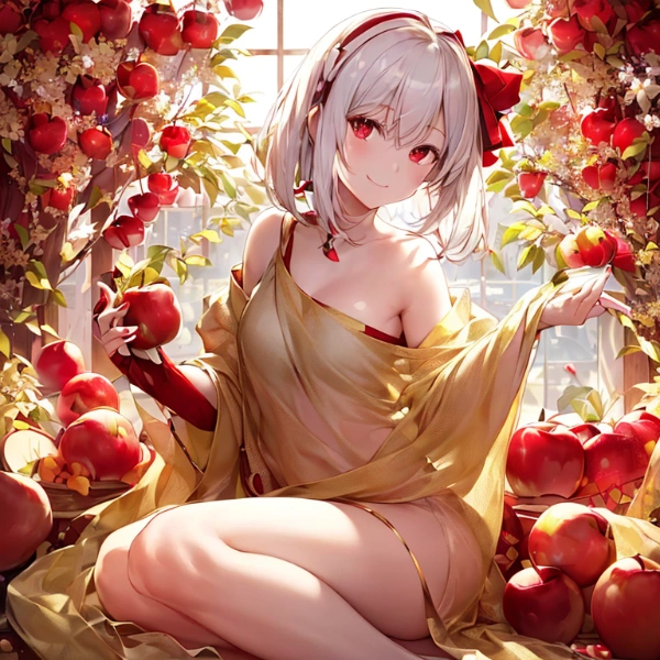 収穫中🍎