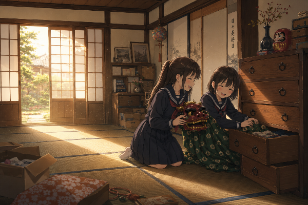 獅子舞仕舞い姉妹(ししまいしまいしまい)