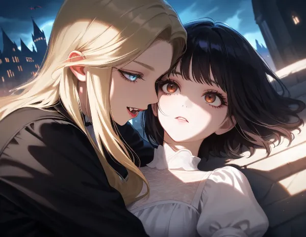 黒髪＆ブロンド・逢瀬