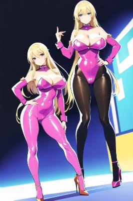 誘惑ボディースーツのお姉さん