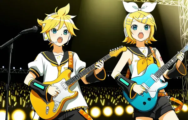 Rin&Len,singing